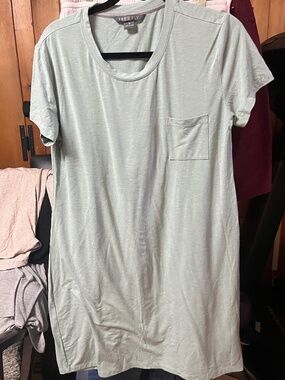 Gray-Blue Free Fly Nightshirt, L